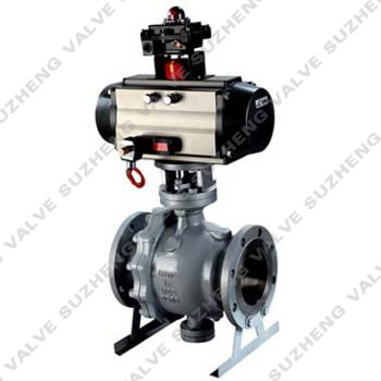 氣動固定(dìng)式球閥