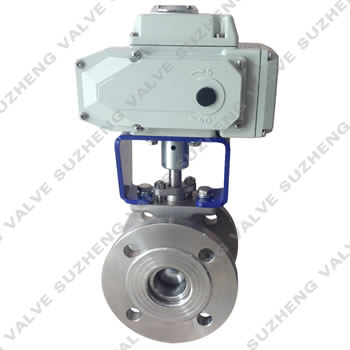 ZDRV電動調(diao)節V型球閥(fa)